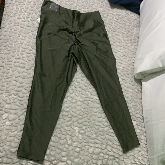 Olive green leggings - Picture 2 of 2